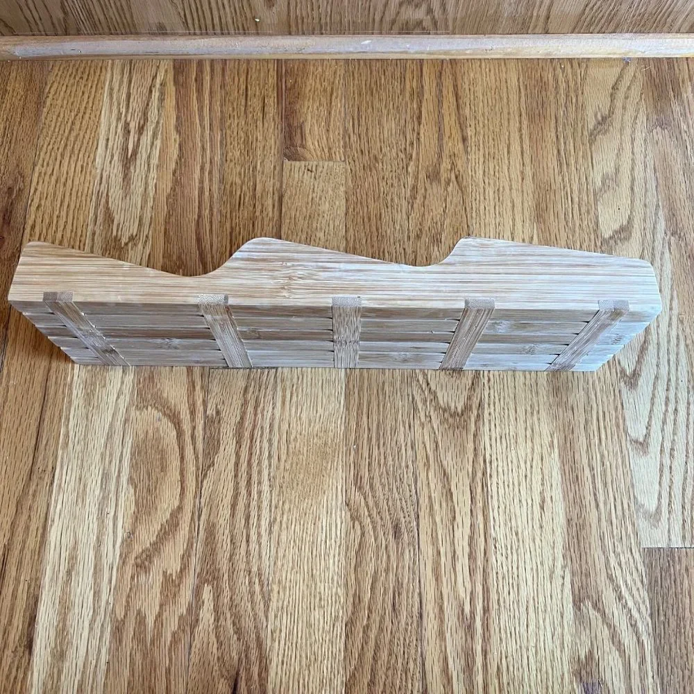 In Drawer Knife Storage Wood Block Organizer 16 Slot - Picture 4 of 8